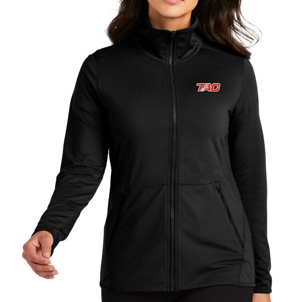 Port Authority® Women's Accord Stretch Fleece Full-Zip Thumbnail