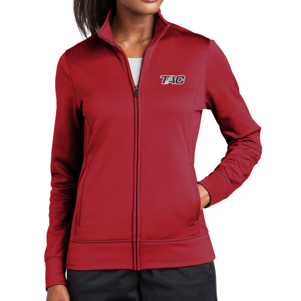 Sport-Tek® Women's Sport-Wick® Fleece Full-Zip Jacket Thumbnail