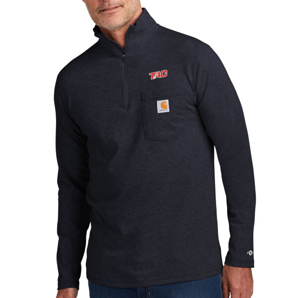 Carhartt Force® 1/4-Zip Long Sleeve T-Shirt Thumbnail