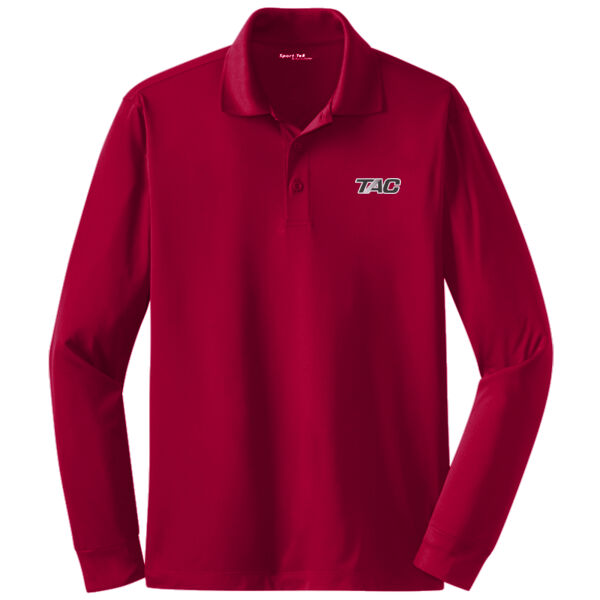 Sport-Tek® Long Sleeve Micropique Sport-Wick® Polo Thumbnail