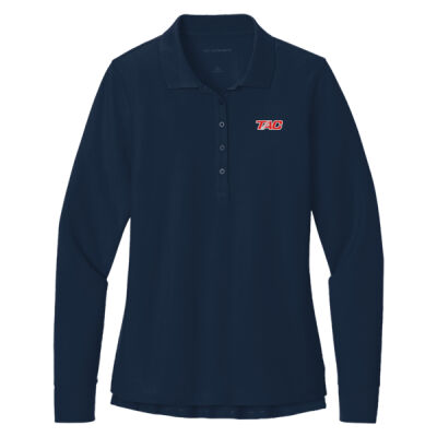 Port Authority® Women’s Wearever Signature Pique Long Sleeve Polo Thumbnail