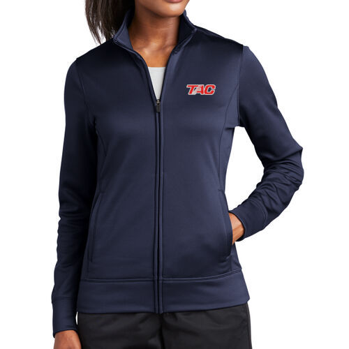 Sport-Tek® Women's Sport-Wick® Fleece Full-Zip Jacket Thumbnail