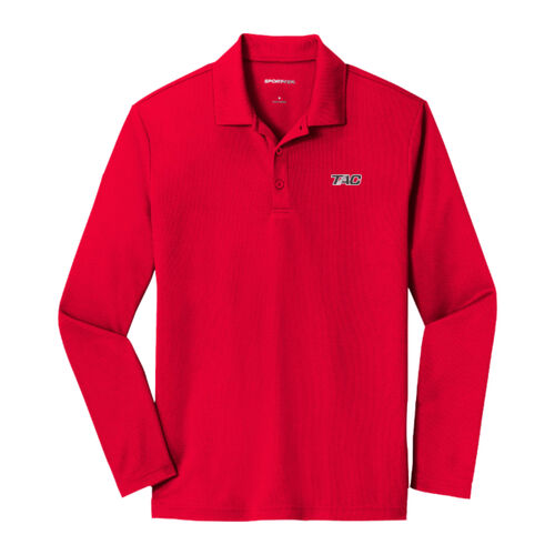 Men's PosiCharge® RacerMesh® Long Sleeve Polo Thumbnail